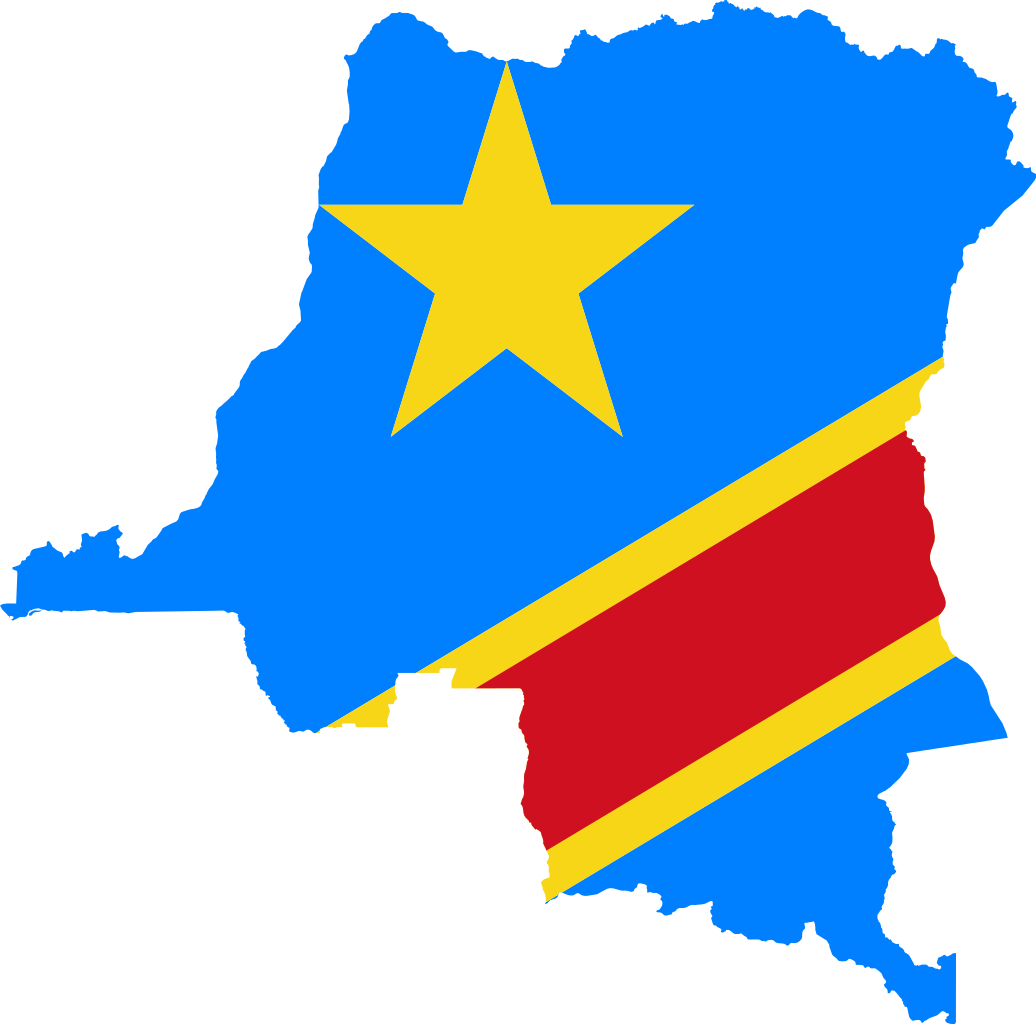 carte pays démocratique du congo solidarity ong Association Sans But Lucratif pour l'Afrique et la RDC